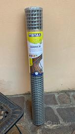 Rete in Plastica  1x5mt Tenax Quadra 20