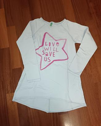 maglia manica lunga 7 - 8 anni bambina