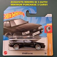 Hot Wheels Audi Quattro '87 nera