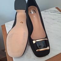 Scarpe con tacco, bianche e nere