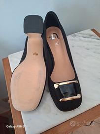 Scarpe con tacco, bianche e nere