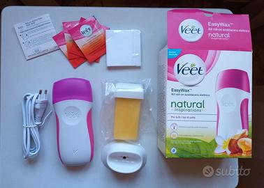 Kit Roll-on Scaldacera Elettrico Veet Nuovo