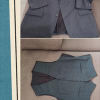 Giacca+ gilet  lana uomo Taglia 52 Nuovi