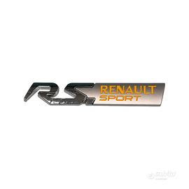 Scritta badge renault sport
