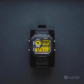 Orologio CASIO Royale modifica cromatica gialla