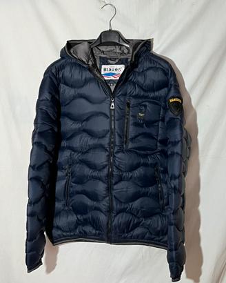 Blauer Piumino