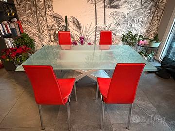 Tavolo Tonin + 4 Sedie Tonin