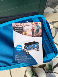 Trolley da spiaggia campeggio Kampa Trucker camper