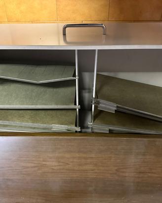 Cassettiera archivio professionale in metallo -
