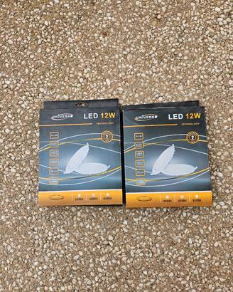 2 faretti da incasso per controsoffittatura roton