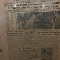 cornice con doppio vetro con l'arrivo di bracco