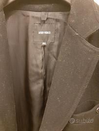 cappotto corto da uomo, colore nero