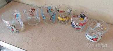 bicchieri nutella vintage 