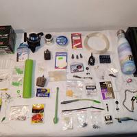 kit da pesca con mulinello 