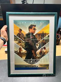Poster Top Gun Maverick IMAX Incorniciato