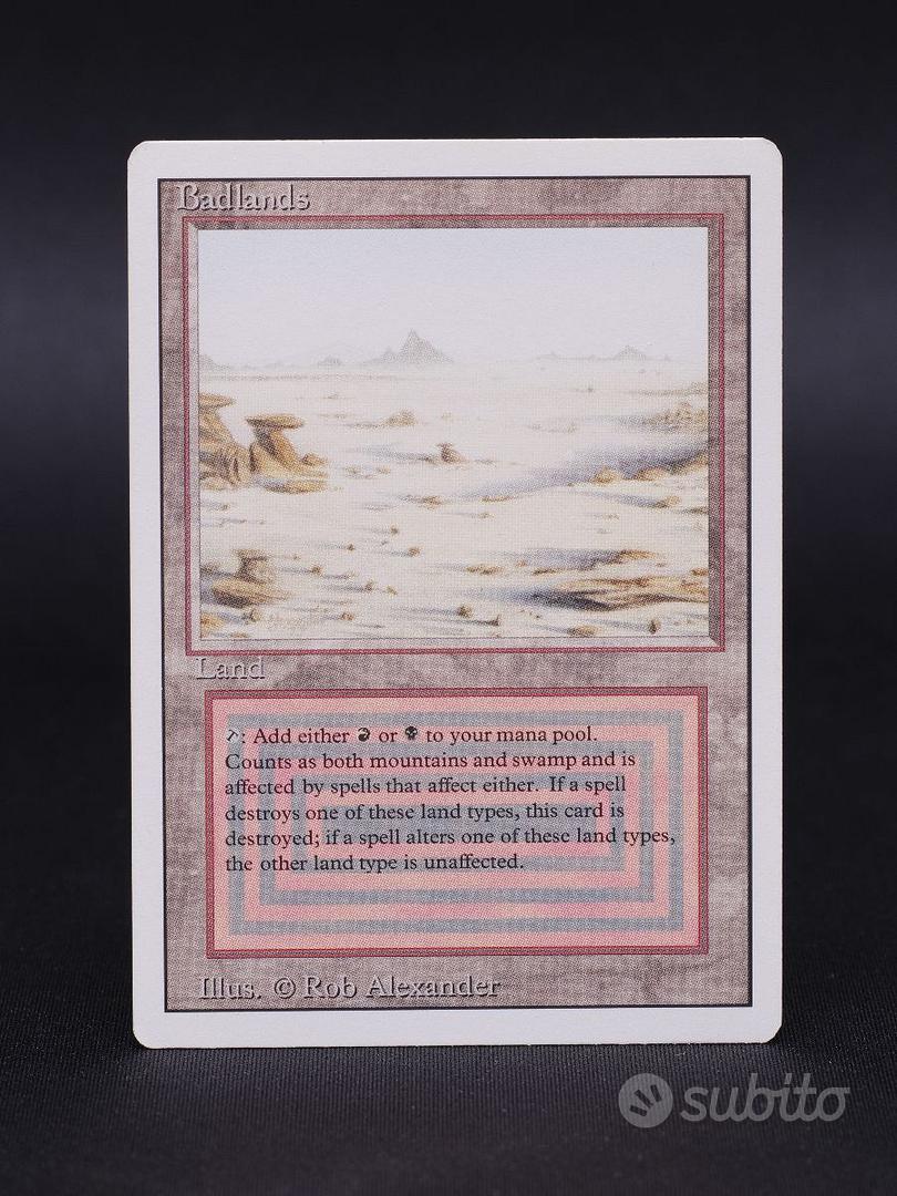 イタリア語】Malaterra/Badlands MTGマジックザギャザリング
