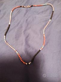 collana colorata lunga 