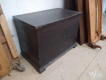 cassapanca in legno vintage
