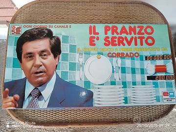 GIOCO DA TAVOLO VINTAGE IL PRANZO È SERVITO