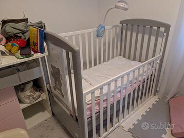 Foppapedretti Lettino con Sponda Regolabile