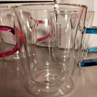 Set 2 Mug Kasanova in vetro Borosilicato 