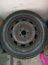 Cerchi acciaio e copricerchi originali Audi A2