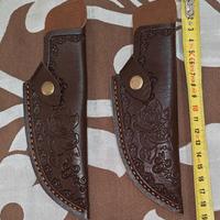 Coppia Foderi per Coltello in similpelle Marrone
