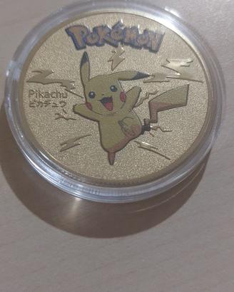 medaglia Pikachu gold