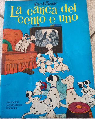Libro la carica dei 101. A. Mondadori Ed 1969