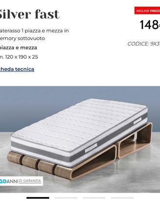 MATERASSO 1.5 piazze Mondo Convenienza