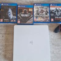 PS4 slim bianca