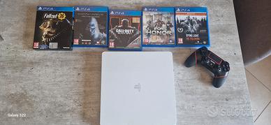 PS4 slim bianca