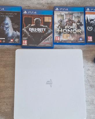 PS4 slim bianca
