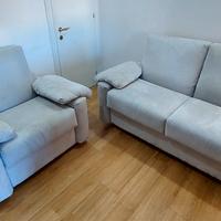 Divano con Poltrona Doimo