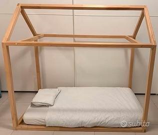 Letto montessoriano “capannetta" bambini