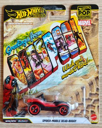 Hot Wheels Deadpool Spider-Mobile Dead-Buggy