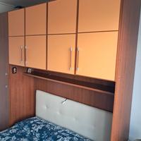 Cameretta a ponte e letto contenitore
