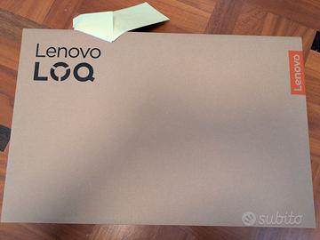 NUOVO IMBALLATO PC AZIENDALE Gaming Lenovo LOQ RTX