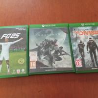 3 giochi Xbox one