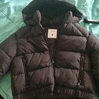 Piumino nero taglia S