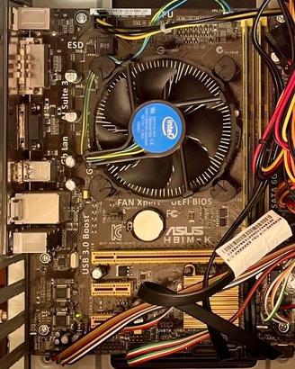 Scheda madre Asus+ i7-4790+ Ram 16gb+ ventola diss