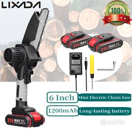 Motosega da Potatura Leggera da 6", 2 Batterie