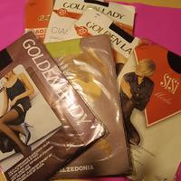 Set 6 paia collants tg 4 vari colori da donna 