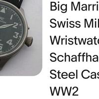 orologio vintage iwc shaffahusen pilot 