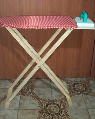 asse da stiro in legno per bambini