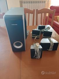 impianto subwoofer samsung