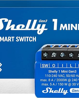 Shelly 1 Mini Gen3