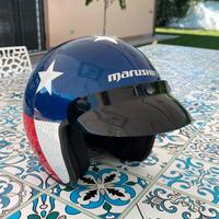 Casco moto American Flag