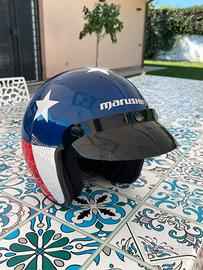 Casco moto American Flag