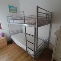 letto a castello IKEA inclusi materassi